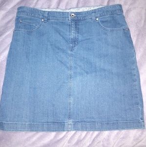 Izod Jeans Skirt